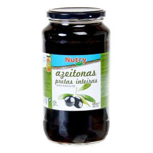 Azeitonas Frasco Pretas Nutry 945grs