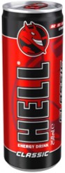 Bebida Energética Hell Classic 250ml
