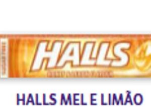 Reb. Halls Mel e Limão 20x33g