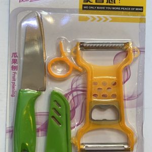 Faca + Descascador Pack 4 Peças
