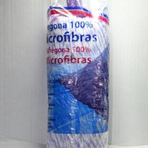 Esfregona Microfibra Azul/Branca