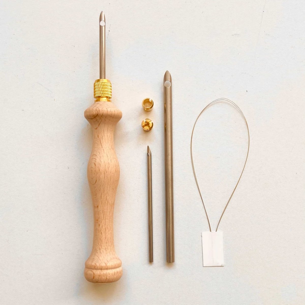 Agulha para punch needle (2.0mm, 3.0 mm e 4.0 mm)