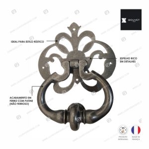 Batente Porta 2353 Ferro C/ Patine