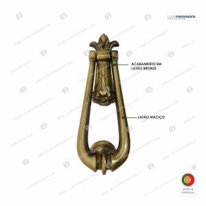 Batente Porta 3651 Latão Bronze