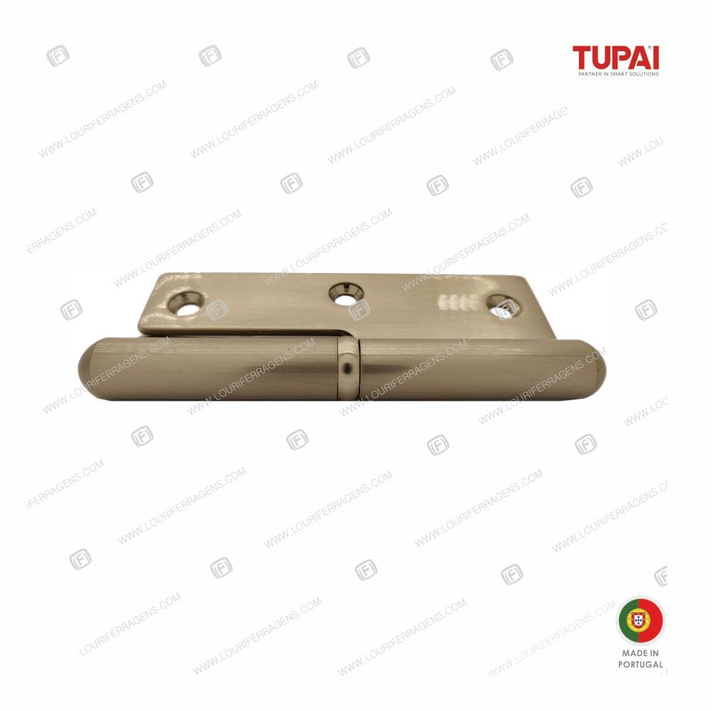 Dobradiça Porta 605×4″ – 1/2 Balanço Niquelado Satinado - Image 3