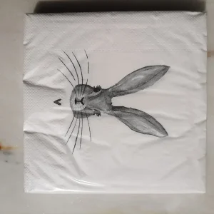 Guardanapo papel “coelho”