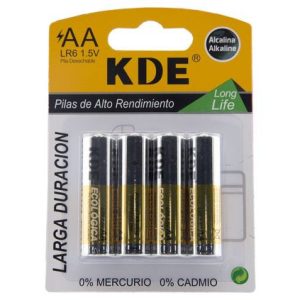 Pilhas KDE Alcalina 3 AA