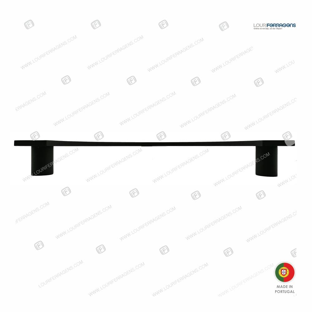 Puxador/Asa Porta Curva 390mm Preto - Image 4