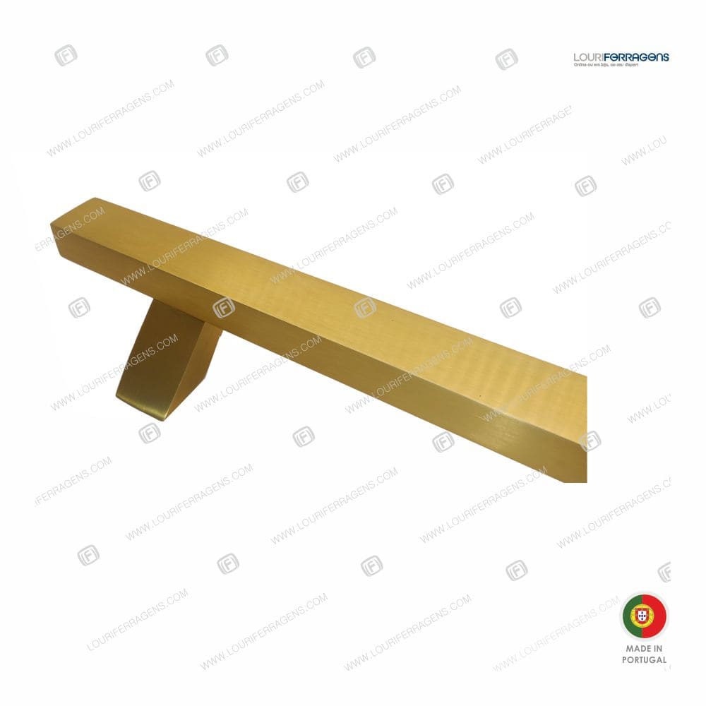Puxador/Asa Porta Reta Sutada 30×20 (400-600mm) Dourado Escovado - Image 6