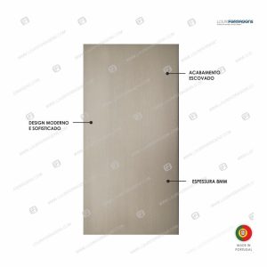 Puxador/Asa Porta Retangular 300×150 Cor Inox