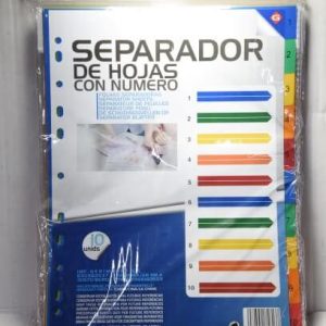 Separadores de Folhas de 10 Unid