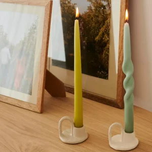 Best CASA DUO Vela Conjunto De 2 Amarelo