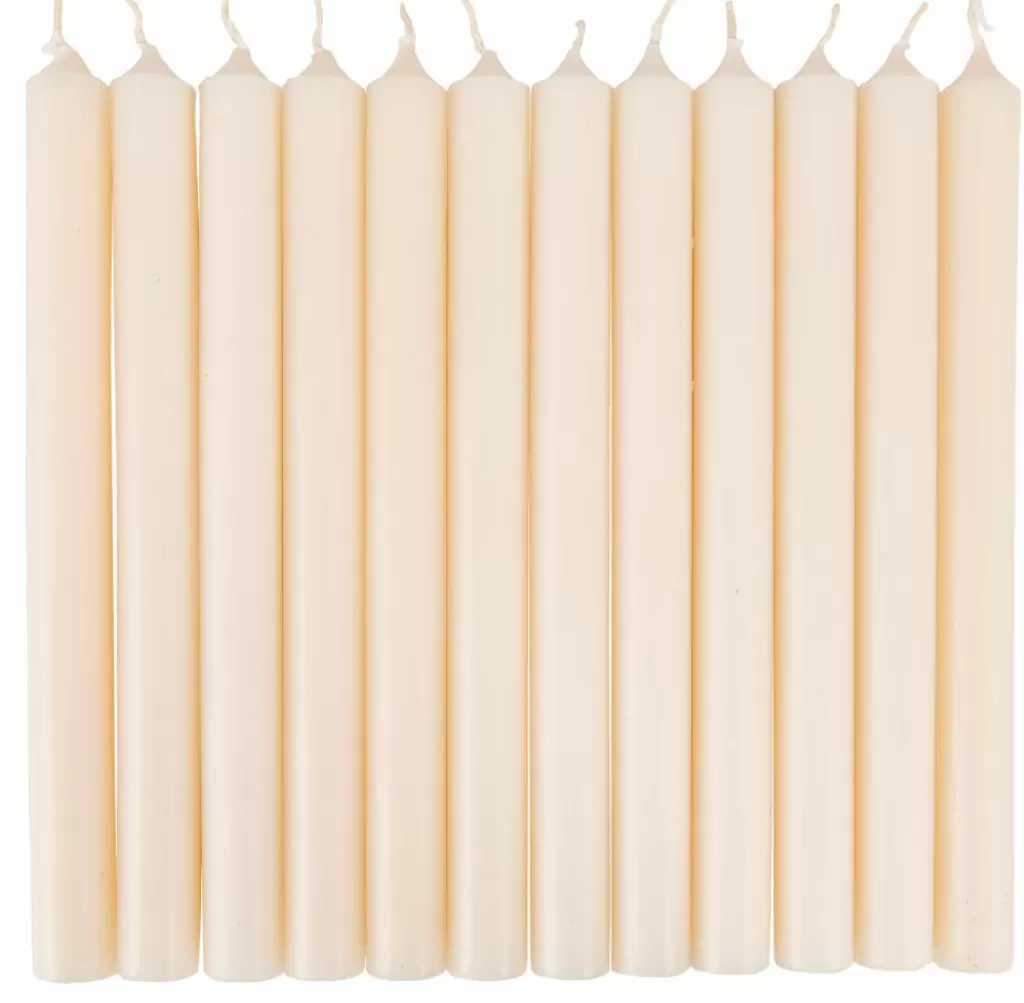 Fashion CASA FINA Velas Conjunto De 6 Bege - Image 4