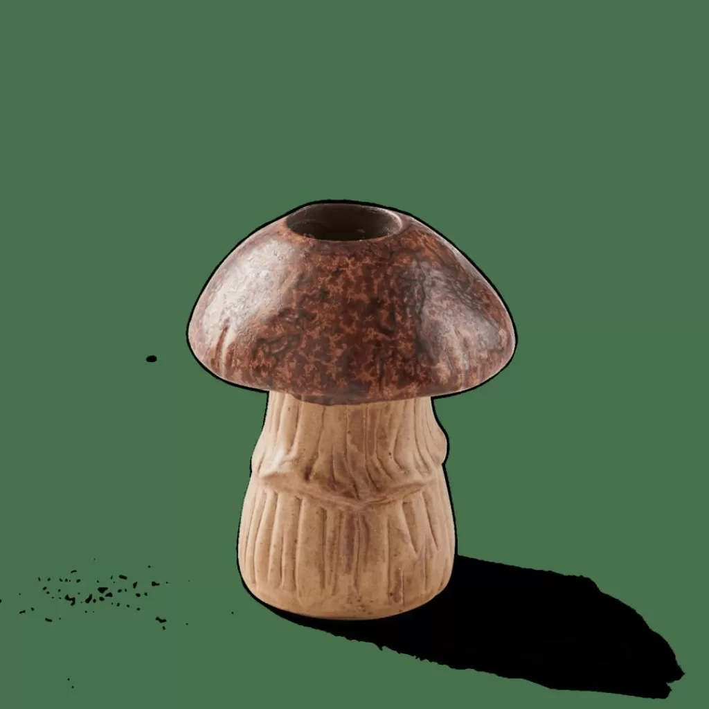 Sale CASA FUNGI Castiçal Castanho - Image 2