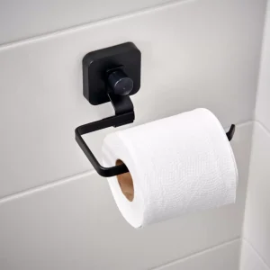 Sale CASA INDUSTRIA Portapapel Higiênico Com Ventosa Preto