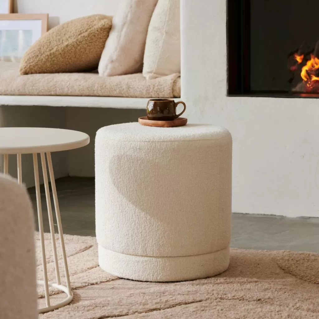 Store CASA LANCE Pufe Branco - Image 2