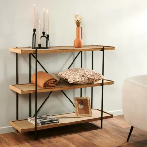 Store CASA MAINE Estante De Parede Preto, Natural