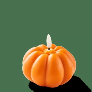 Fashion CASA PUMPI Vela LED Cor-de-laranja