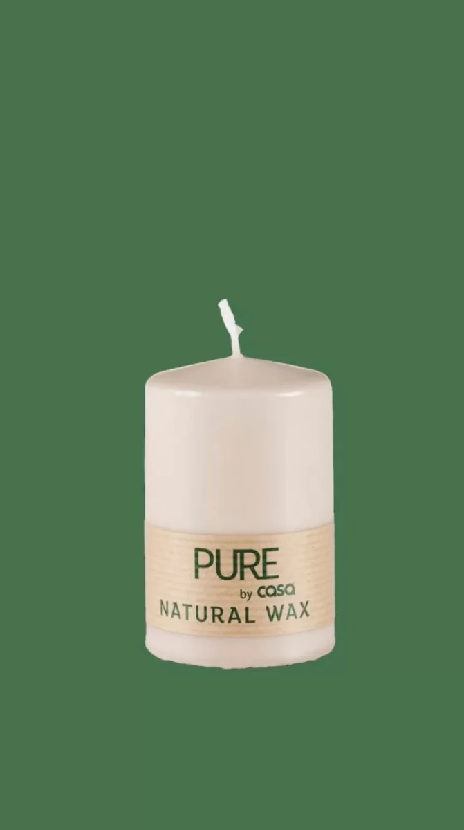 Online CASA PURE Vela Cilíndrica Castanho Claro - Image 4