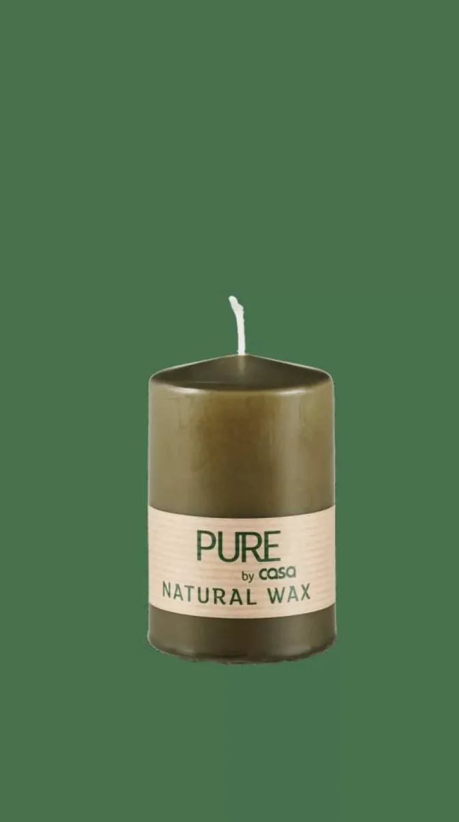 Online CASA PURE Vela Cilíndrica Verde - Image 3