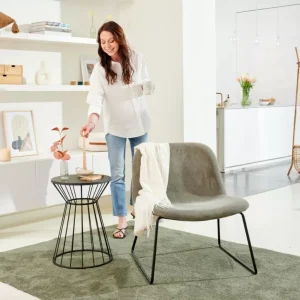 Store CASA STRAPES Mesa Auxiliar Preto