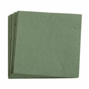 Flash Sale CASA UNI Guardanapos Conjunto De 20 Verde Claro